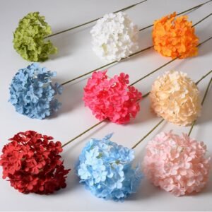 Artificial hydrangea