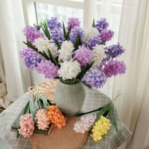 Single Stem Artificial Hyacinth Flowers