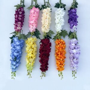 Artificial Delphinium Flowers Bouquet